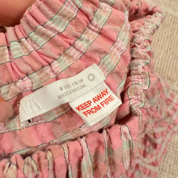 Zara pink dress size: 6yr - Picture 2 of 4